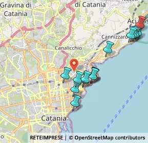 Mappa Via Licciardi, 95126 Catania CT, Italia (2.23533)