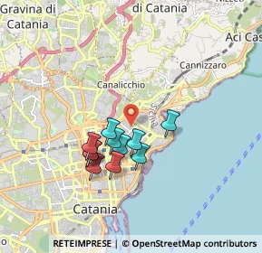 Mappa Via Licciardi, 95126 Catania CT, Italia (1.58455)