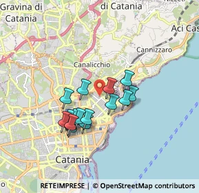Mappa Via Licciardi, 95126 Catania CT, Italia (1.57533)