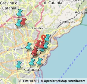 Mappa Via Licciardi, 95126 Catania CT, Italia (2.04467)