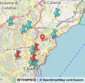 Mappa Via Licciardi, 95126 Catania CT, Italia (2.42091)