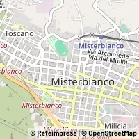 Karte Misterbianco