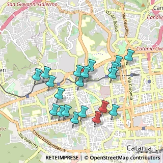 Mappa Via Pomona, 95123 Catania CT, Italia (1.014)