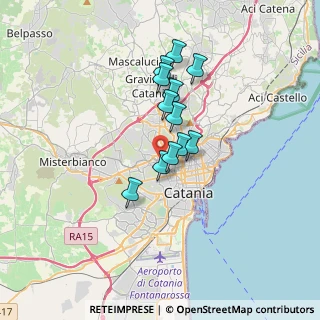 Mappa Via Pomona, 95123 Catania CT, Italia (2.86167)