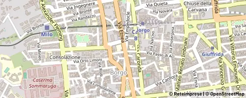 Mappa Catania