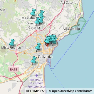 Mappa Via Canfora, 95127 Catania CT, Italia (3.38833)