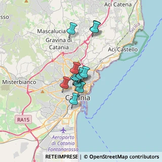 Mappa Via Canfora, 95127 Catania CT, Italia (2.45417)