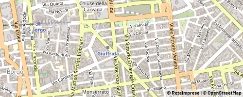 Mappa Catania