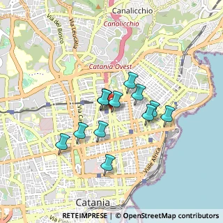 Mappa Via Canfora, 95127 Catania CT, Italia (0.71769)