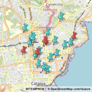 Mappa Via Canfora, 95127 Catania CT, Italia (0.978)