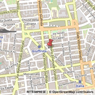 Mappa Via dalmazia 40, 95127 Catania, Catania (Sicilia)