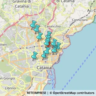 Mappa Via Canfora, 95127 Catania CT, Italia (1.11833)