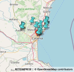 Mappa Via Istituto Sacro Cuore, 95125 Catania CT, Italia (9.38933)