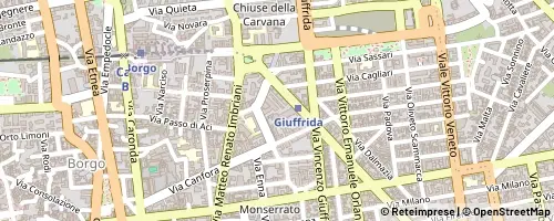 Mappa Catania