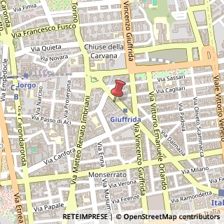 Mappa Corso delle Province, 235, 95124 Catania, Catania (Sicilia)