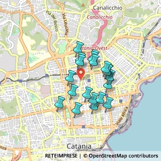 Mappa 95128 Catania CT, Italia (0.7535)