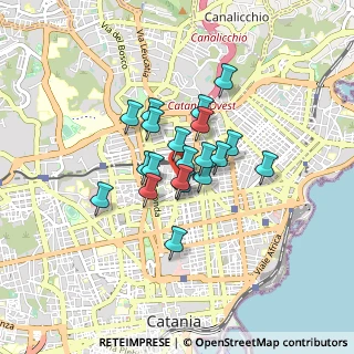 Mappa 95128 Catania CT, Italia (0.6335)