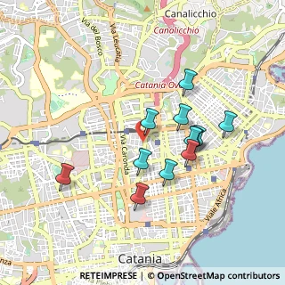 Mappa 95128 Catania CT, Italia (0.89417)