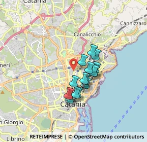 Mappa 95128 Catania CT, Italia (1.362)