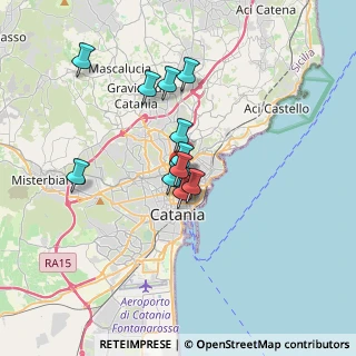 Mappa 95128 Catania CT, Italia (2.86833)