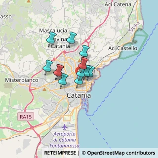 Mappa 95128 Catania CT, Italia (2.32167)