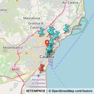 Mappa 95128 Catania CT, Italia (2.43818)