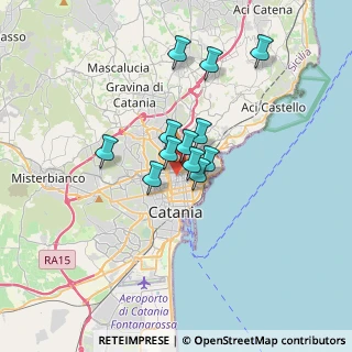 Mappa 95128 Catania CT, Italia (2.7)