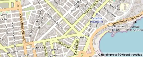 Mappa Catania