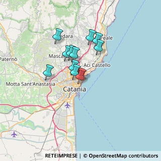 Mappa Via Principe Nicola, 95127 Catania CT, Italia (5.87727)