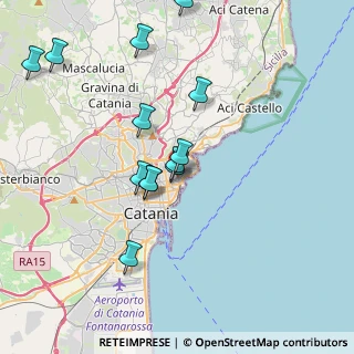 Mappa Via Principe Nicola, 95127 Catania CT, Italia (4.23385)