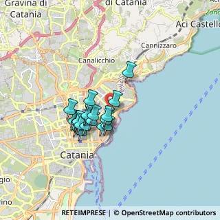 Mappa Via Principe Nicola, 95127 Catania CT, Italia (1.4385)