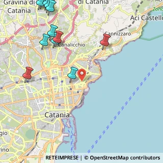 Mappa Via Principe Nicola, 95127 Catania CT, Italia (3.41)