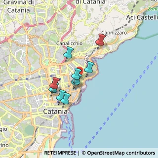 Mappa Via Principe Nicola, 95127 Catania CT, Italia (1.34818)