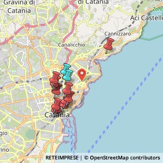 Mappa Via Principe Nicola, 95127 Catania CT, Italia (1.91429)