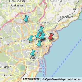 Mappa Via Padova, 95123 Catania CT, Italia (1.01364)