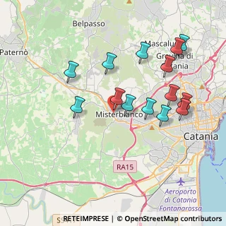 Mappa Piazza della Resistenza, 95045 Misterbianco CT, Italia (4.31357)