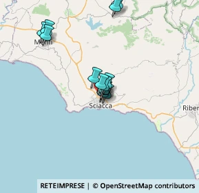 Mappa Via Filippo Cluverio, 92019 Sciacca AG, Italia (5.92462)