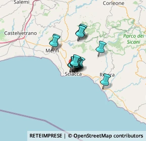 Mappa Via Filippo Cluverio, 92019 Sciacca AG, Italia (6.72941)