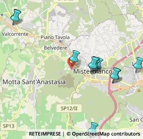 Mappa Via della Costituzione Repubblicana, 95040 Motta Sant'Anastasia CT, Italia (2.54182)