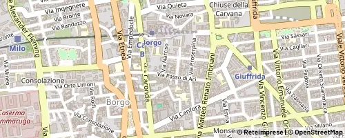 Mappa Catania