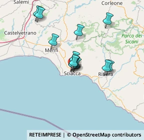 Mappa Via Ferraro, 92019 Sciacca AG, Italia (11.60077)