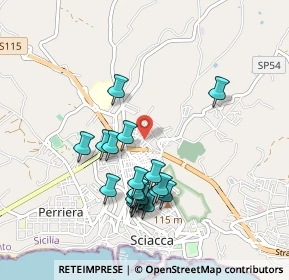 Mappa Via Ferraro, 92019 Sciacca AG, Italia (0.987)