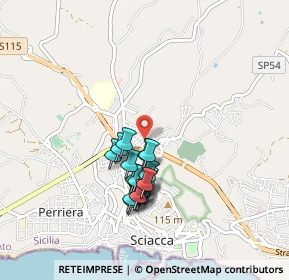 Mappa Via Ferraro, 92019 Sciacca AG, Italia (0.8395)