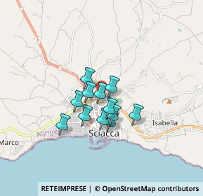 Mappa Via Ferraro, 92019 Sciacca AG, Italia (1.21167)