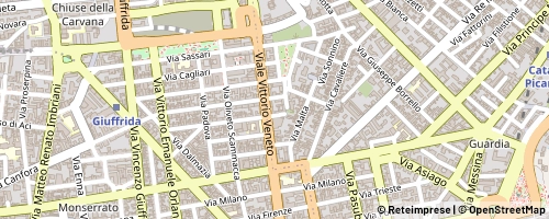 Mappa Catania