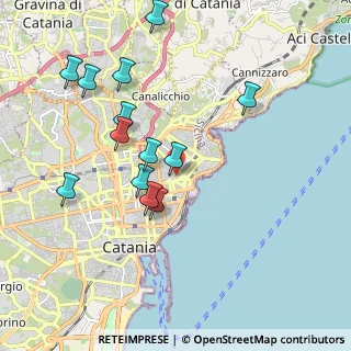Mappa Via Giuseppe Borrello, 95127 Catania CT, Italia (2.18)