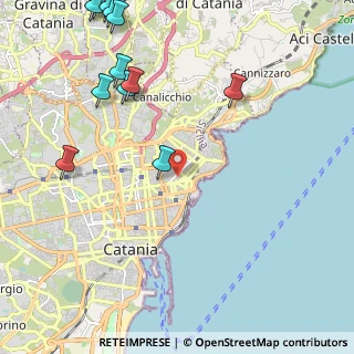 Mappa Via Giuseppe Borrello, 95127 Catania CT, Italia (3.32)