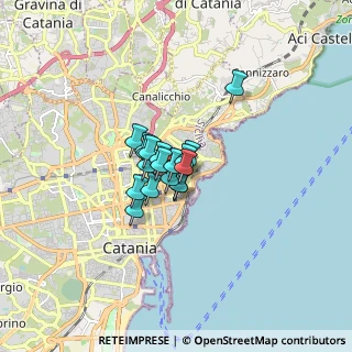 Mappa Via Giuseppe Borrello, 95127 Catania CT, Italia (0.90444)