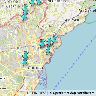 Mappa Via Giuseppe Borrello, 95127 Catania CT, Italia (2.32455)