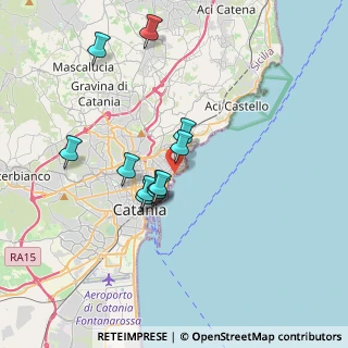 Mappa SS114, 95127 Catania CT, Italia (3.39636)